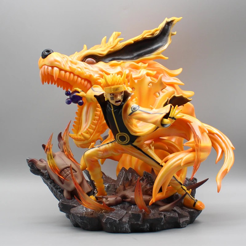 Figurine Naruto et Kurama